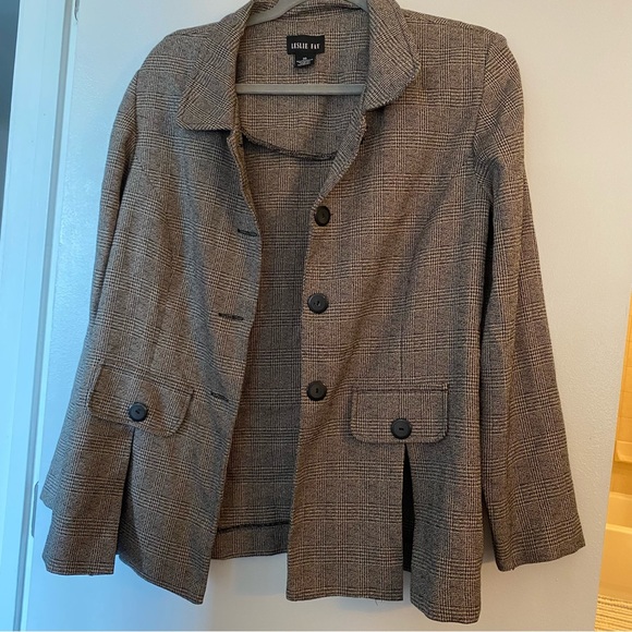 Leslie Fay blazer in good condition! Unlined, size 10 - Picture 1 of 6